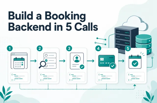 整一個 AI App 真係用得嘅 Booking Backend